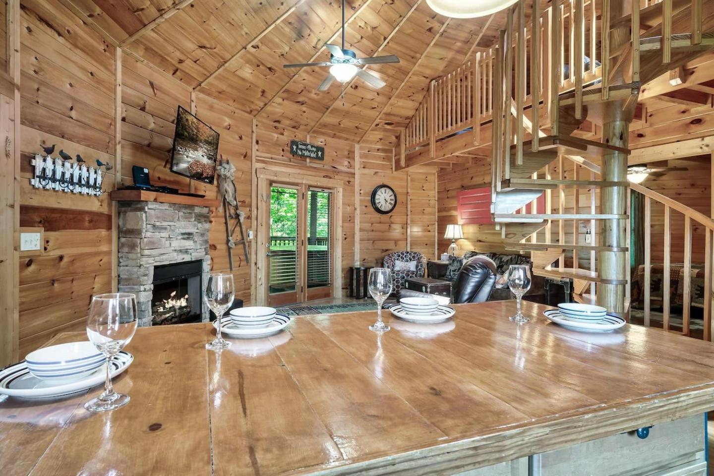 Mountain View Family Cabin W Game Room & Pool 세비어빌 외부 사진